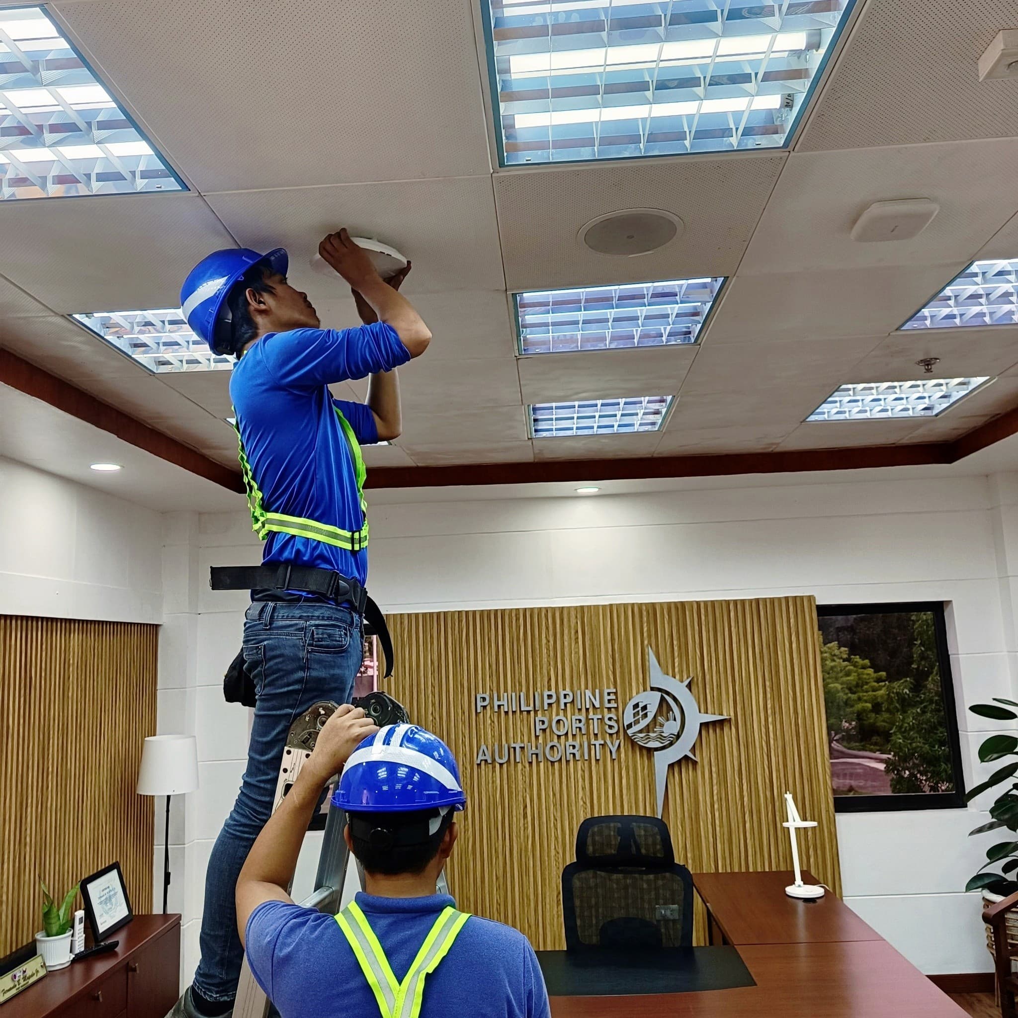 Municipality of Mawab solar streetlight installation